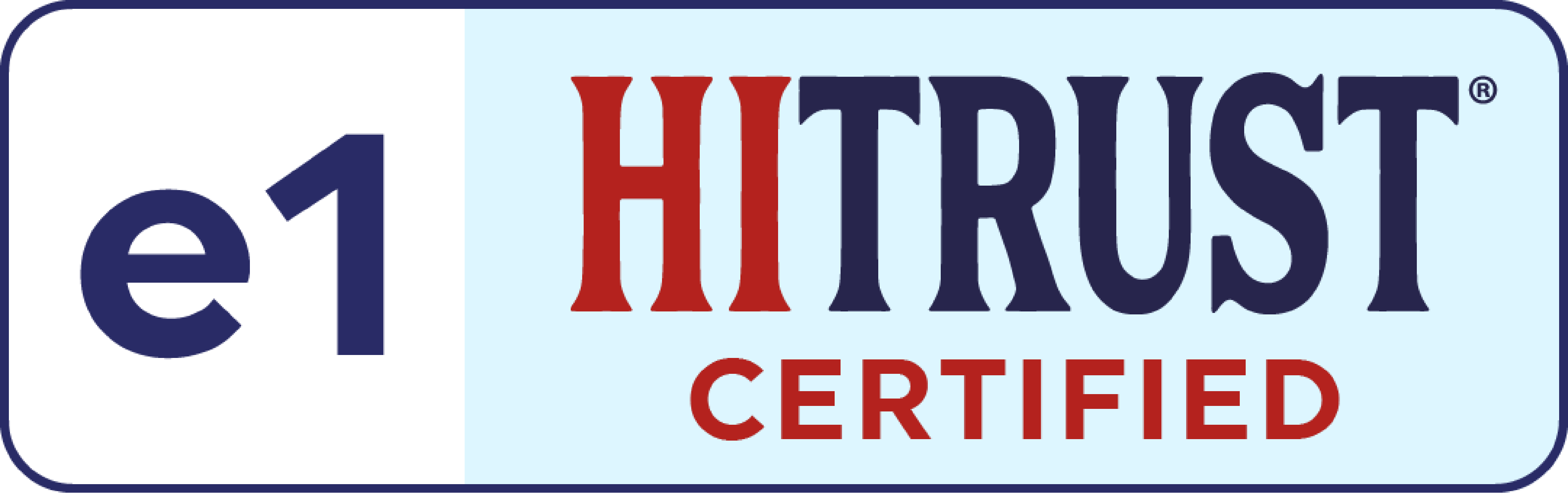 HITRUST e1 Certified